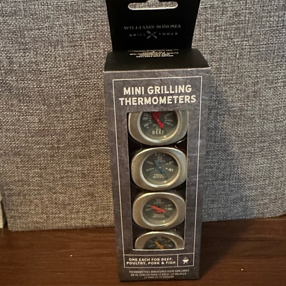 Williams Sonoma Outdoor Button Thermometers, Set of 4 - Picture 3 of 6